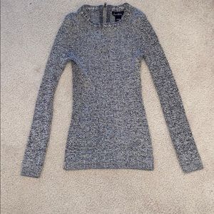 Love Always Grey Long Sleeve Shirt Size M